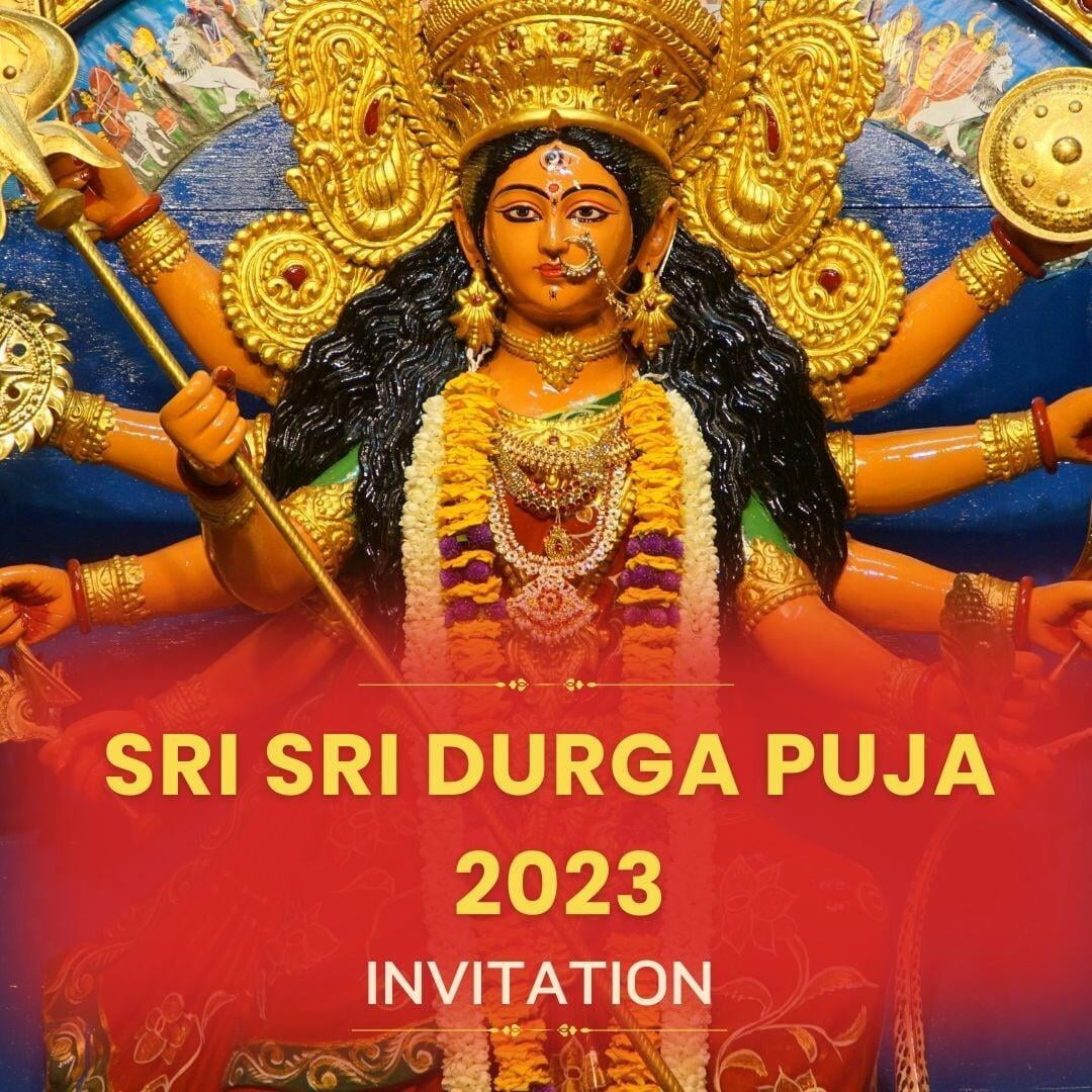 Sri Sri Durga Puja & Sri Sri Lakshmi Puja 2023
